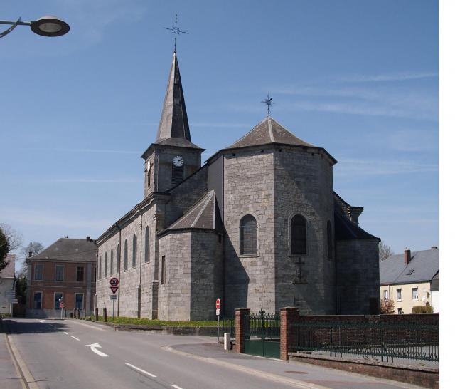 L'Eglise de Ohain - Commune de Ohain - Canton de Trélon - Arrondissement d'Avesnes-sur-Helpe - Département du Nord - Région du…