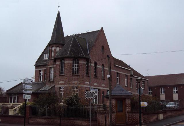 Hospice des Filles de l'Enfant-Jésus à Marquillies (Nord, France).