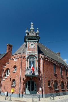 La Mairie centre de Templeuve, Nord, France