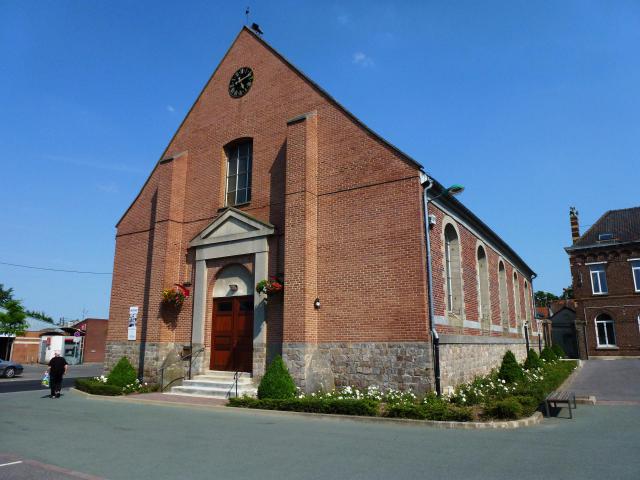 Hérin (Nord, Fr) église