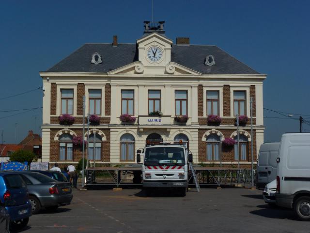 Bruay-sur-l'Escaut (Nord, Fr) mairie