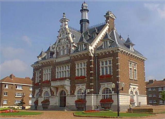 La mairie de Houplines, France