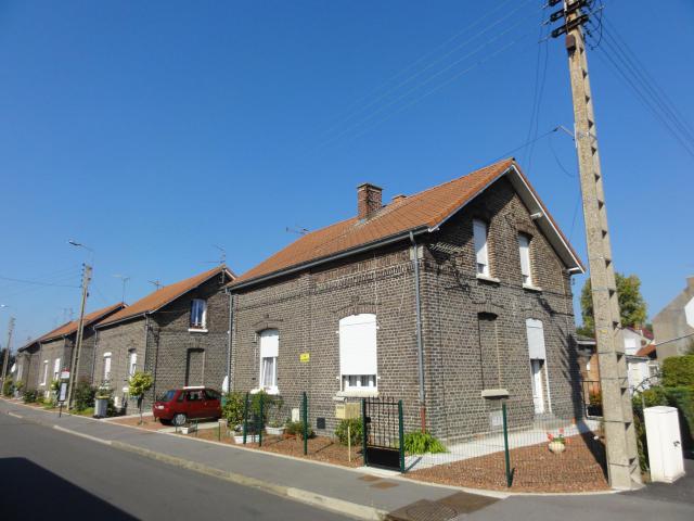 Cités de la Fosse Trou Martin de la Compagnie des mines d'Anzin, Vieux-Condé, Nord, Nord-Pas-de-Calais, France.