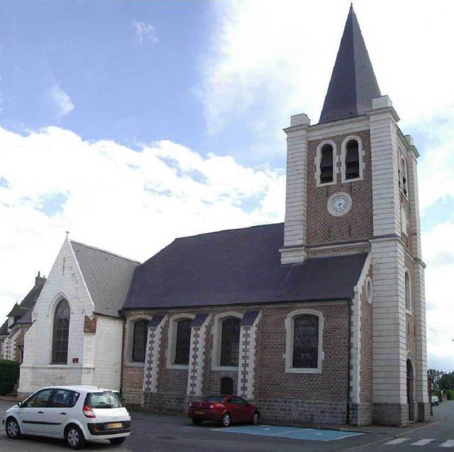 Eglise St Nicolas à Allennes-les-Marais