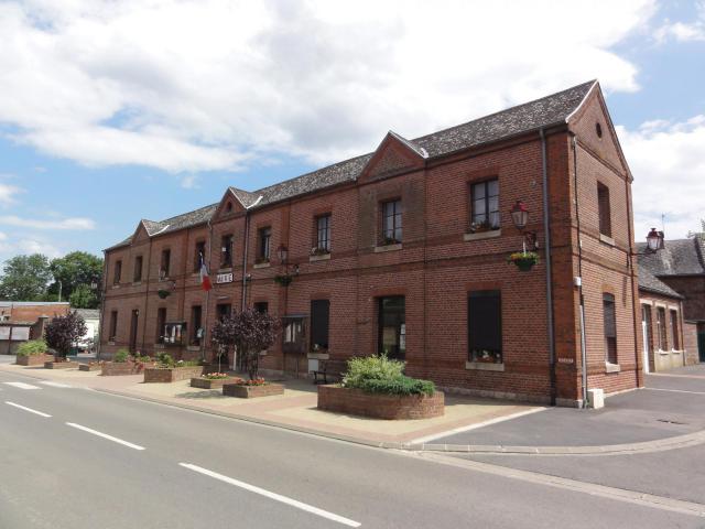 Saulzoir (Nord, Fr) mairie.