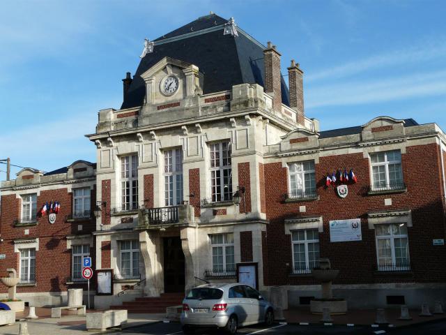 La mairie de Masnières
