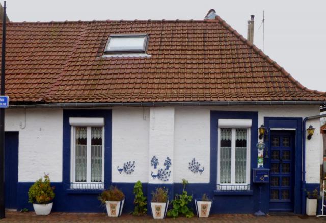 Maison dite Rouge-Barre à Noyelles-lès-Seclin, Nord.- France.