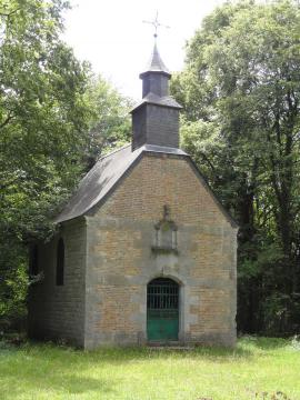 Baives (Nord, Fr) chapelle Saint Fiacre, monts de Baives