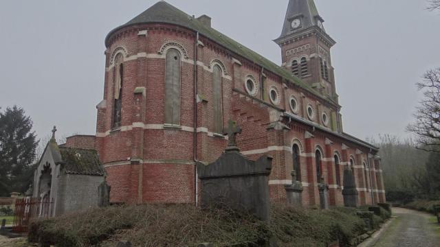 Lécluse - l'église