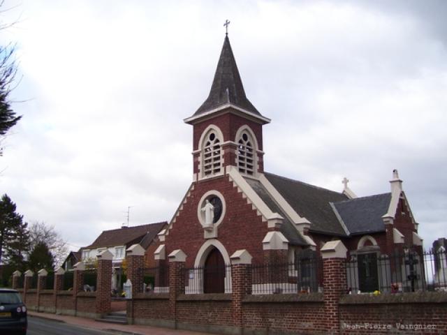 Eglise Notre Dame de la visitation commune d'Escobecques