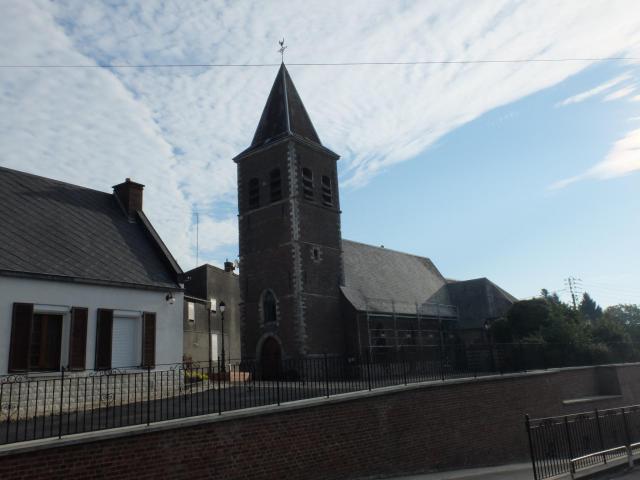 L'église Saint-Géry à Villereau (Nord).