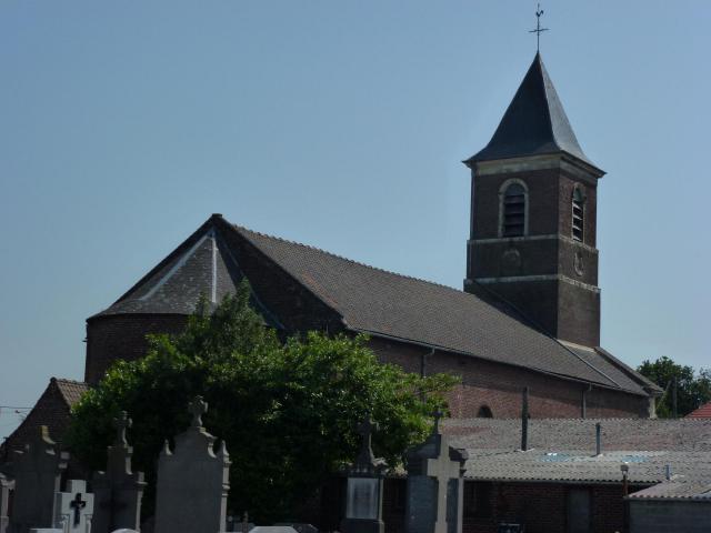 Faumont (Nord, Fr) église