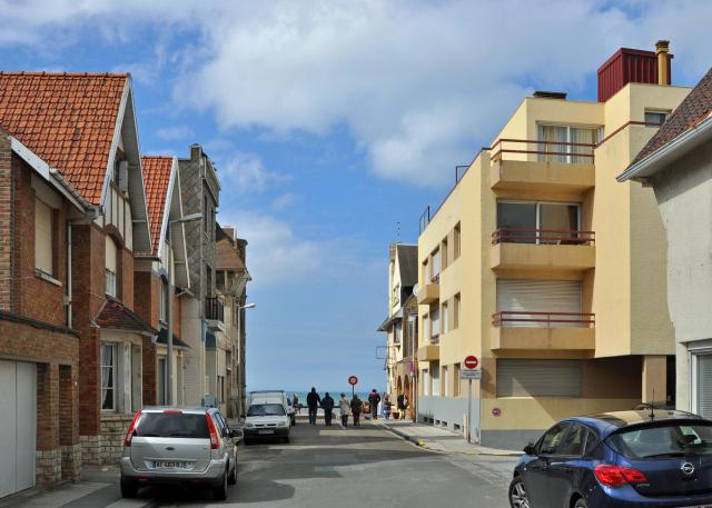 Bray-Dunes (Département du Nord, France) : Rue de l'Ancienne Gare