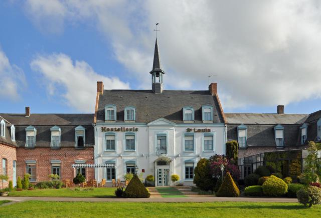 Bollezeele (département du Nord, France) : l'hostellerie Saint-Louis