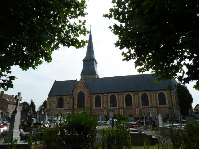 L'église Saint-Martin Terdeghem Nord, France