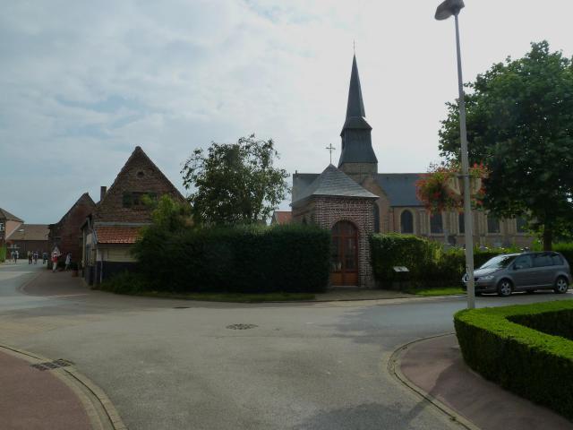 La chapelle au retable Terdeghem Nord, France