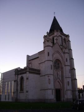 L'Eglise Saint-Martin, le soir