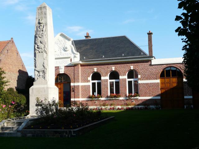 Mairie de Flesquières (Nord, France)