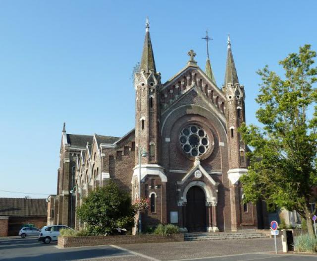 Hornaing.- l' Eglise Saint Jean-Baptiste