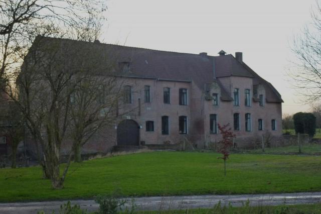 Le manoir de Neuville Sailly-lez-Lannoy dans le Nord Nord-Pas-de-Calais.- France.
