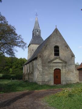 Chapelle Sainte-Mildrède à Millam (France, Nord)