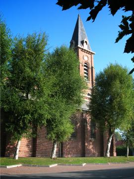 L'église de Lompret
