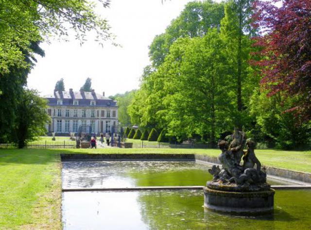 Marcq en Baroeul - Septentrion - Château du Vert Bois - Vue arrière 07/05/2011