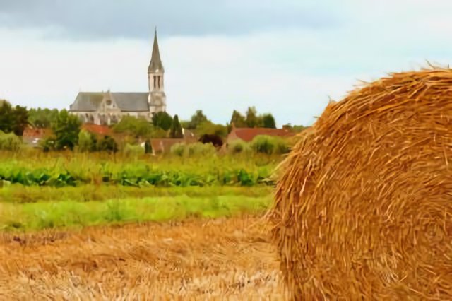 sur la route près de Bouvines