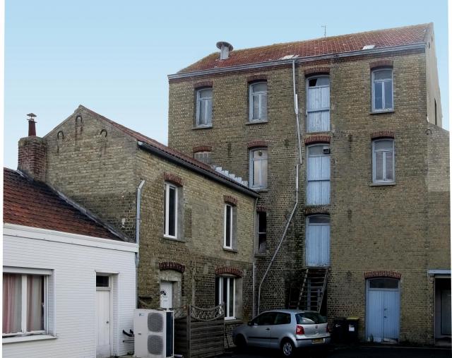 Minoterie Chevalier, vue de la cour, à Coppenaxfort.