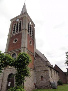 Verchain-Maugré (Nord, Fr) église