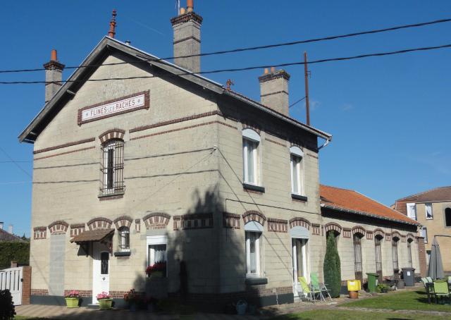 lieu représenté : gare de Flines-lez-Raches