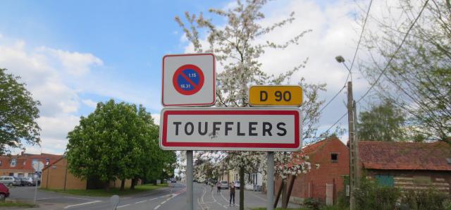 L'entrée de la commune.
