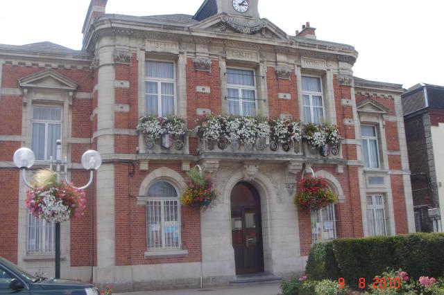 Mairie d'Abscon - département du Nord - France