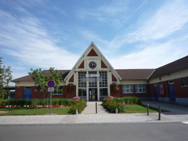 Gare d'Orchies, Nord, Nord-Pas-de-Calais, France.