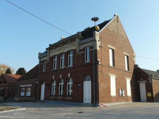 La mairie de Cantaing-sur-Escaut