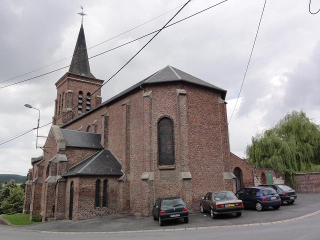 Monchaux-sur-Écaillon (Nord, Fr) église, chevet