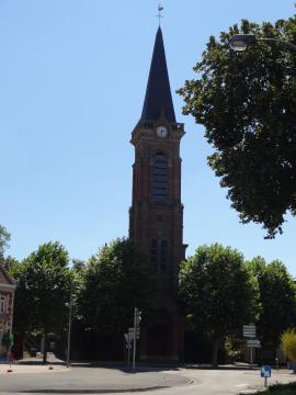L'Eglise de PHALEMPIN dans le département du NORD (59133)