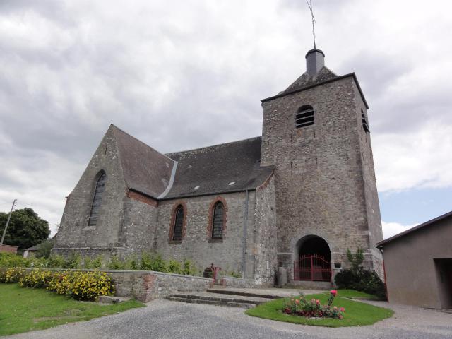 Saint-Aubin (Nord, Fr) église