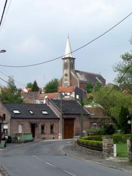 L'église à Maresches