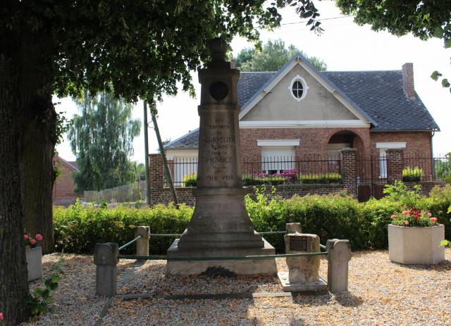 Le monument aux Morts.