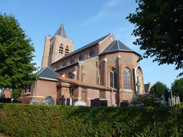 Sainte-Marie-Cappel (Nord, Fr) église