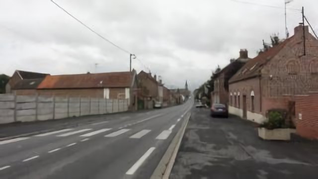 Boursies, vu de la Nationale