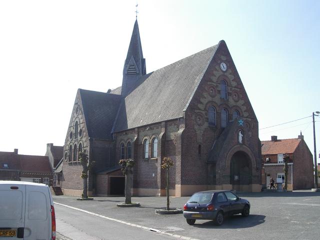 Eglise Saint-Martin de Strazeele (Nord, France)