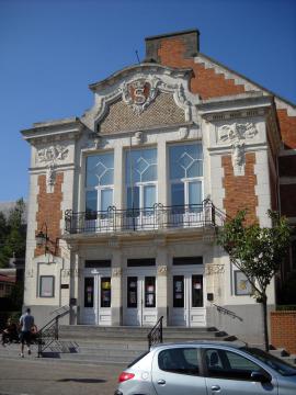 La salle des fêtes de Seclin, Nord, France.