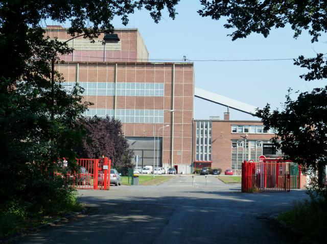 La Centralethermique d’Hornaing dans le Nord région Nord-Pas-de-Calais France.