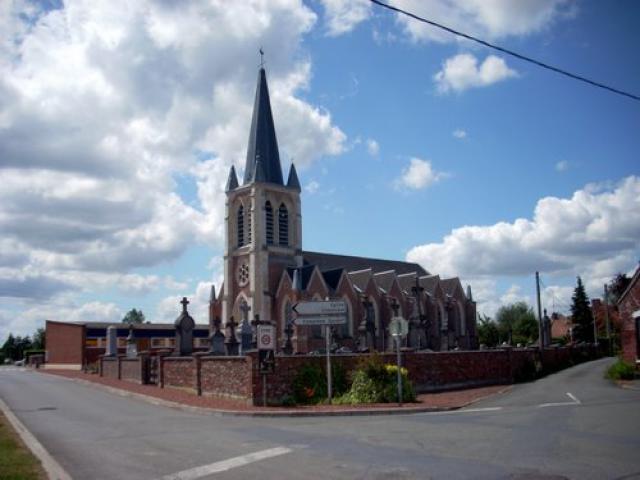 Sars-et-Rosières, église