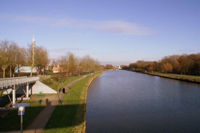 Lambersart Canal de la Deûle Passerelle République