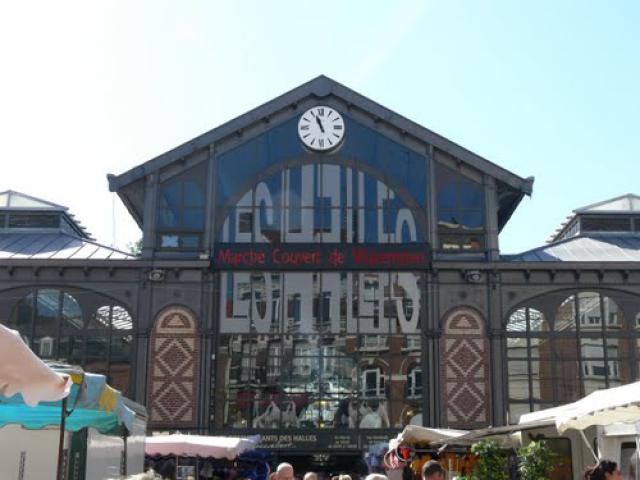 Lille - Marché couvert de Wazemmes (Nord) (Nord)