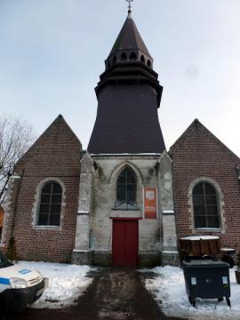 Houplin-Ancoisne, Église Saint-Martin d'Houplin , (Fiche Mérimé PA00107555)
