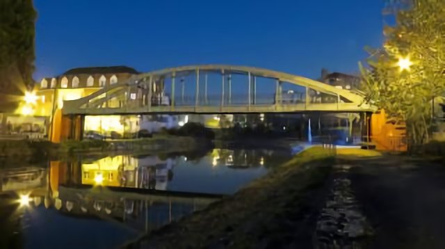 Marcq-en-Baroeul - La Marque et la passerelle